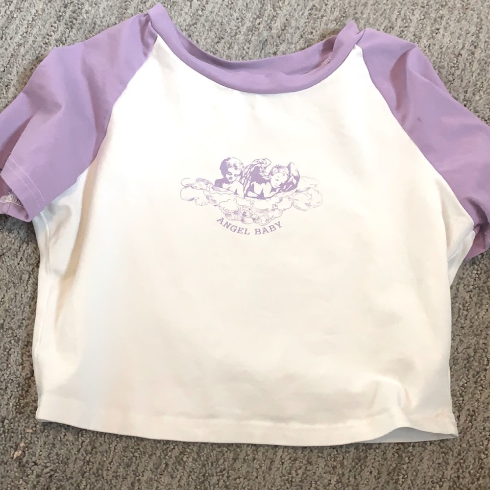 cropped tee